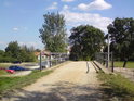 Most přes Baťův kanál v obci Petrov.
