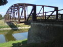 Železný most v Zarazicích.
